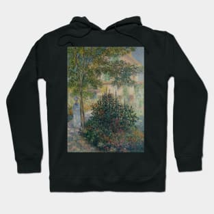 Camille Monet in the Garden at Argenteuil by Claude Monet Hoodie